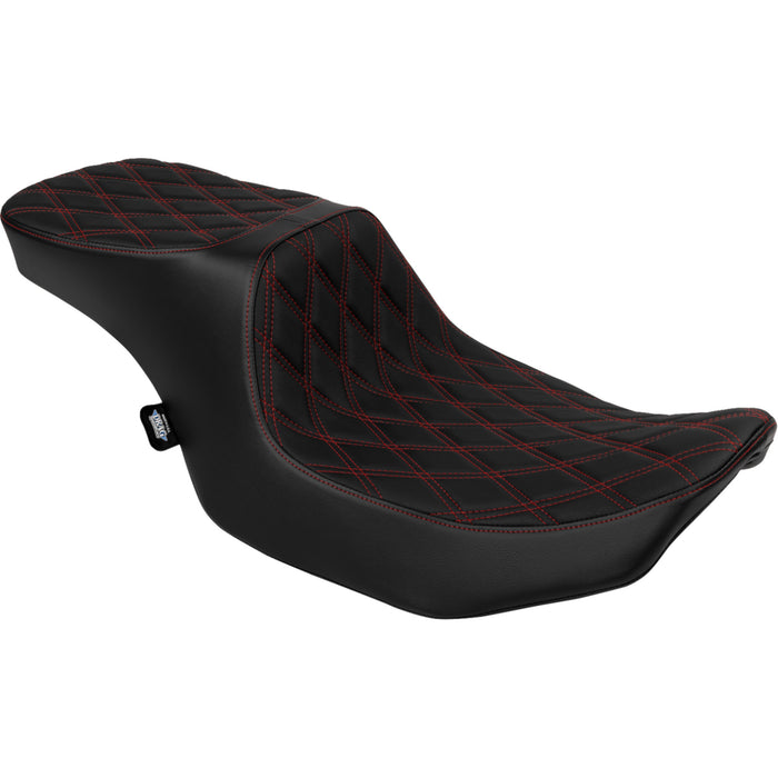 DRAG SPECIALTIES Performance Predator 2-Up Seat - w/o Backrest FLTR/FLHX '23-'24