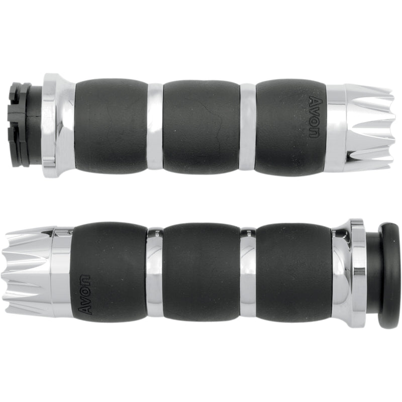 Avon Velvet Air Grips - AIR-93-EX For Harley Motorcycles 1980-2022