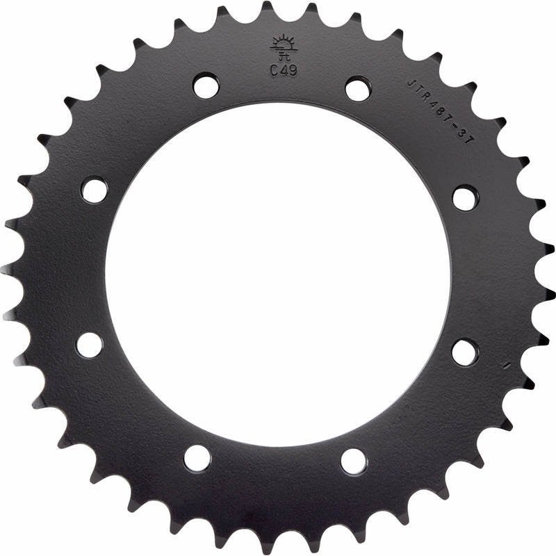 JT SPROCKETS 1210-2466 JTR487.37 Steel Rear Sprocket Rear Sprocket - 37 Tooth - W800