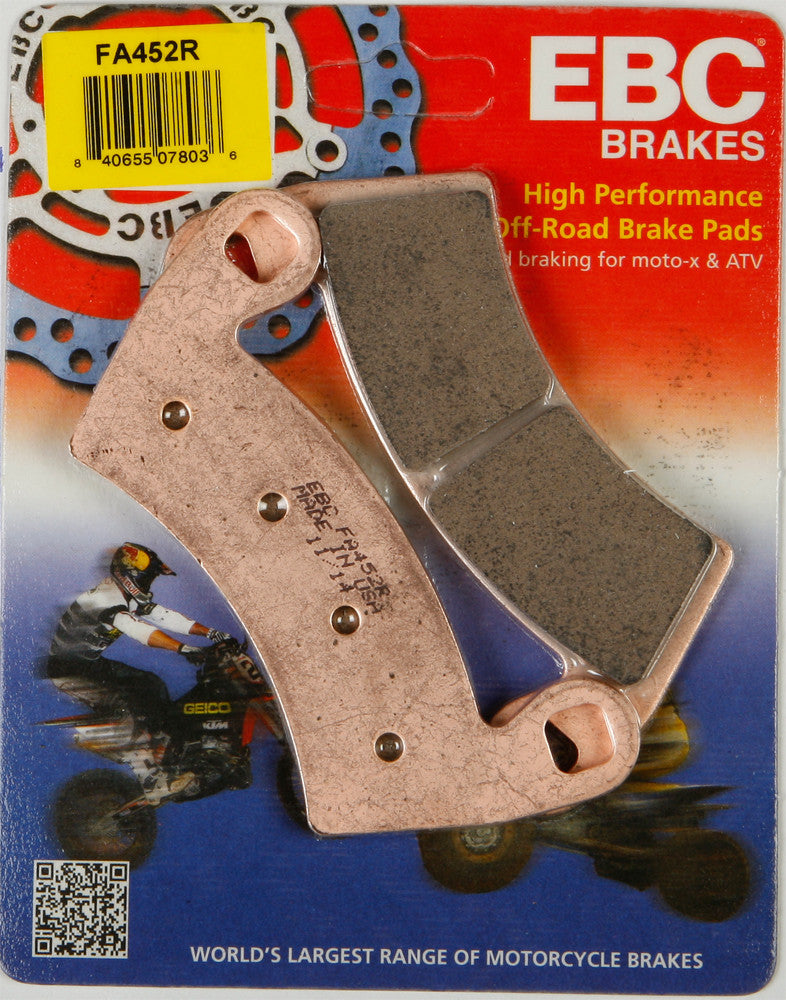 EBC Brake Pads - FA452R Polaris UTVs 2008-2019