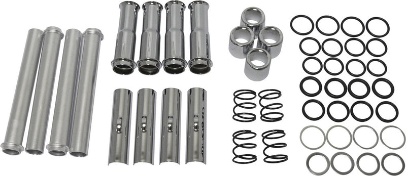 Harddrive Short Pushrod Tubes ALL Twin Cams - 01-020 For Harley Motorcycles 1999-2017