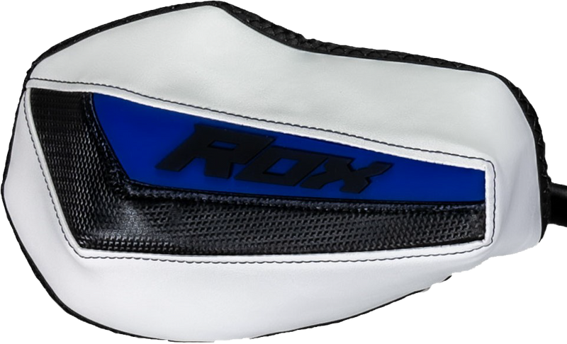 Rox GEN 3 Flex-TEC Handguards WHT Black BLU - FT3-HG-BWB