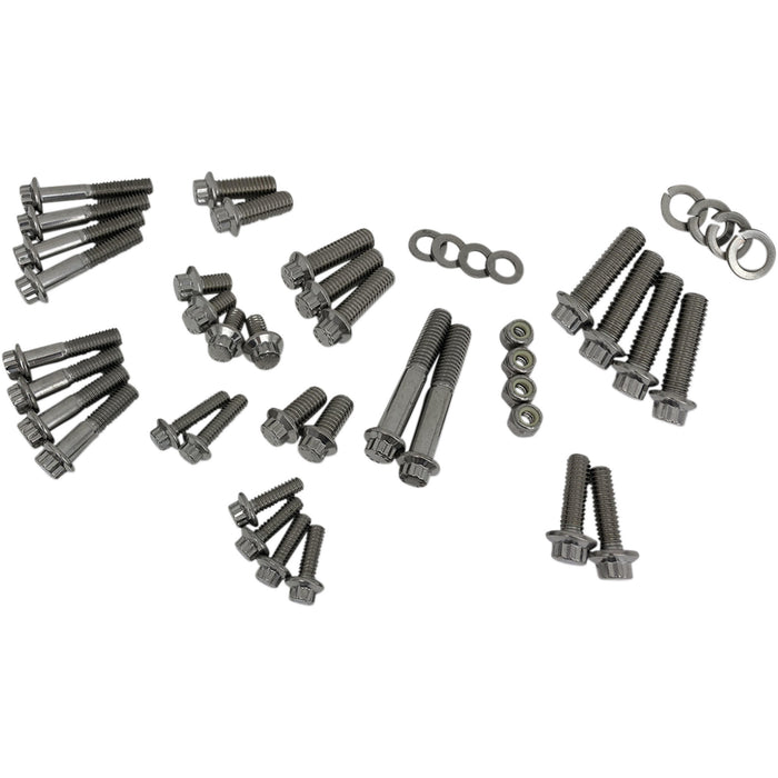 FEULING OIL PUMP CORP. 2401-1099 3062 M8 Road Glide 12-Point Chassis Trim Kit - Fastener Kit - Chassis/Trim - 12-Point/Dress-Up - M8 Road Glide