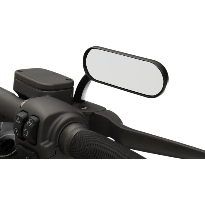 ARLEN NESS 0640-0500 13-413 Micro-Mirror - Mini - Side View - Oval - Black - Right