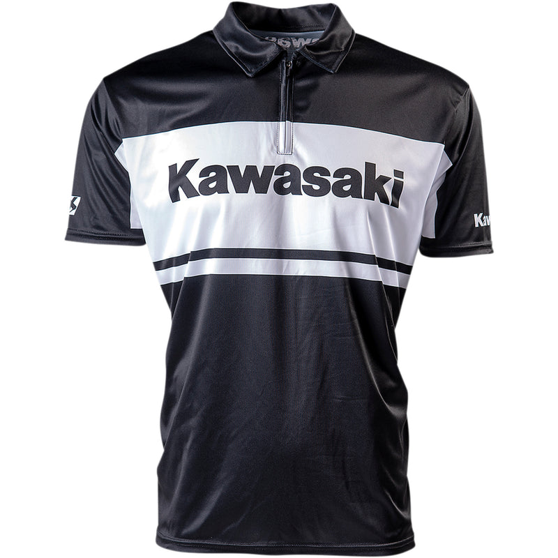 FACTORY EFFEX Kawasaki Team Pit Shirt Black/White