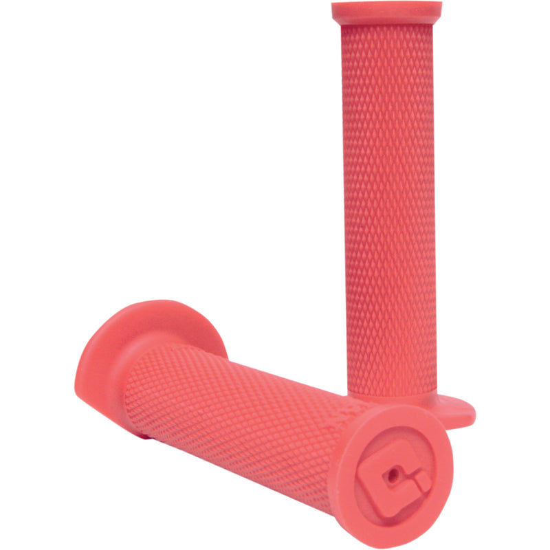 ODI 0630-1110 J01RFBR Ruffian Single-Ply ATV Grips Grips - Ruffian - Single Ply - ATV - Red
