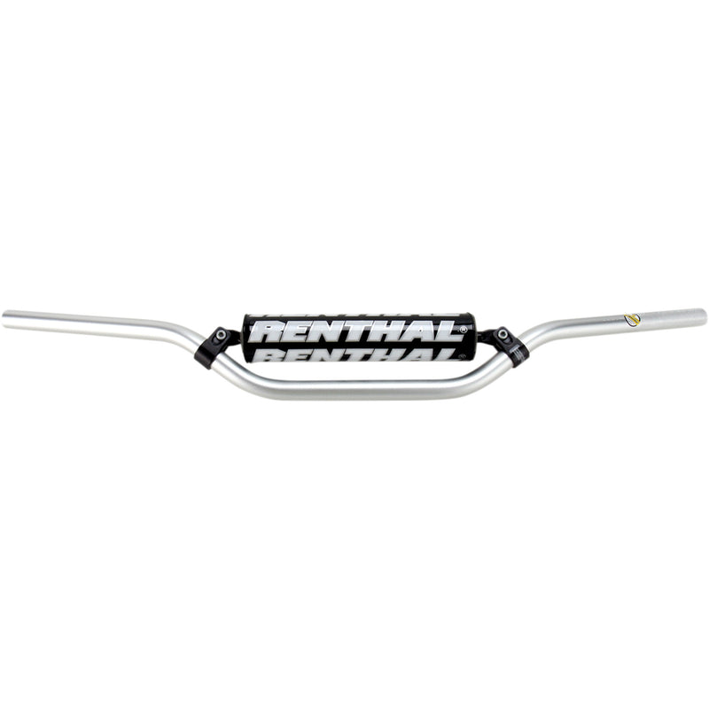 RENTHAL 0601-1493 966-05-SI-01-185 7/8" Off-Road Handlebar — Reed/Windham/Moto/Enduro/MX Handlebar - 7/8" - 966 - Reed/Windham - Silver