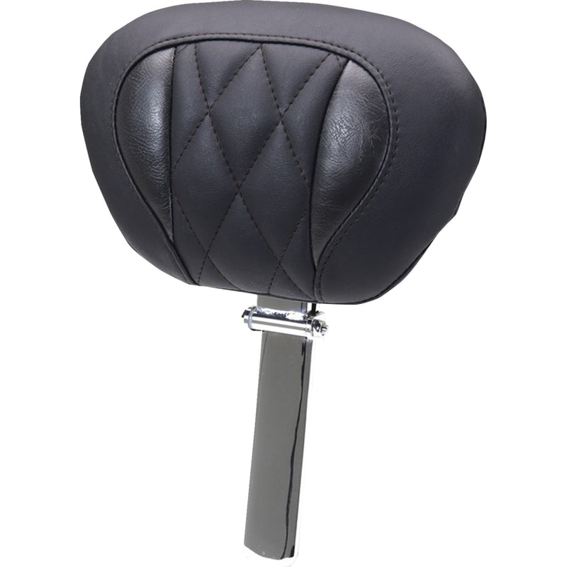 Mustang Deluxe Driver Backrest - 89460 For Harley Touring 2023-2026