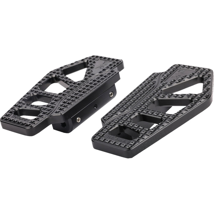 THRASHIN SUPPLY CO. 1621-1147 TSC-2217-1-BR Apex Mini Floorboards - Passenger - Black