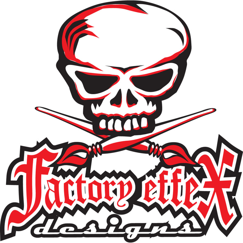 FACTORY EFFEX FX04-2654 04-2654 Logo Decals factory effex - 5 pack