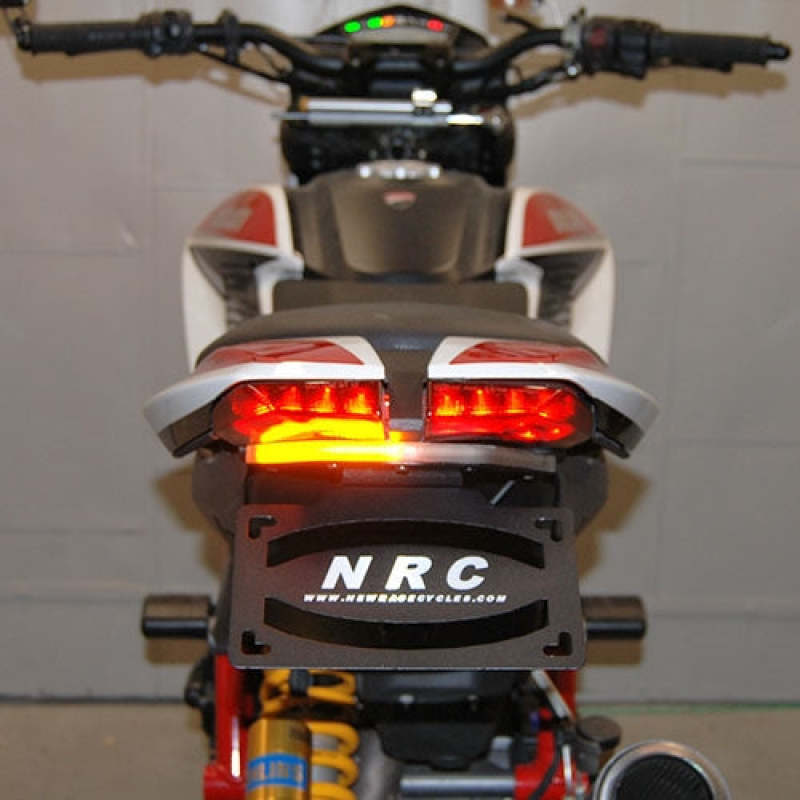New Rage Cycles HYPER-FE-S-L 13-19 Ducati Hypermotard 939/821 Fender Eliminator Kit W/load EQ - Photo - Primary