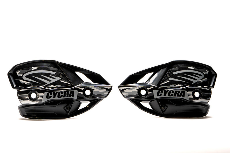 Cycra 714-1200 1CYC-1021-12 ULTRA HANDSHIELDS W/COVERS BLACK