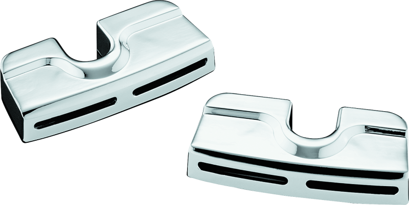 Kuryakyn 8323 Spark Plug & Head Bolt Covers Twin Cam Chrome - Photo - Primary