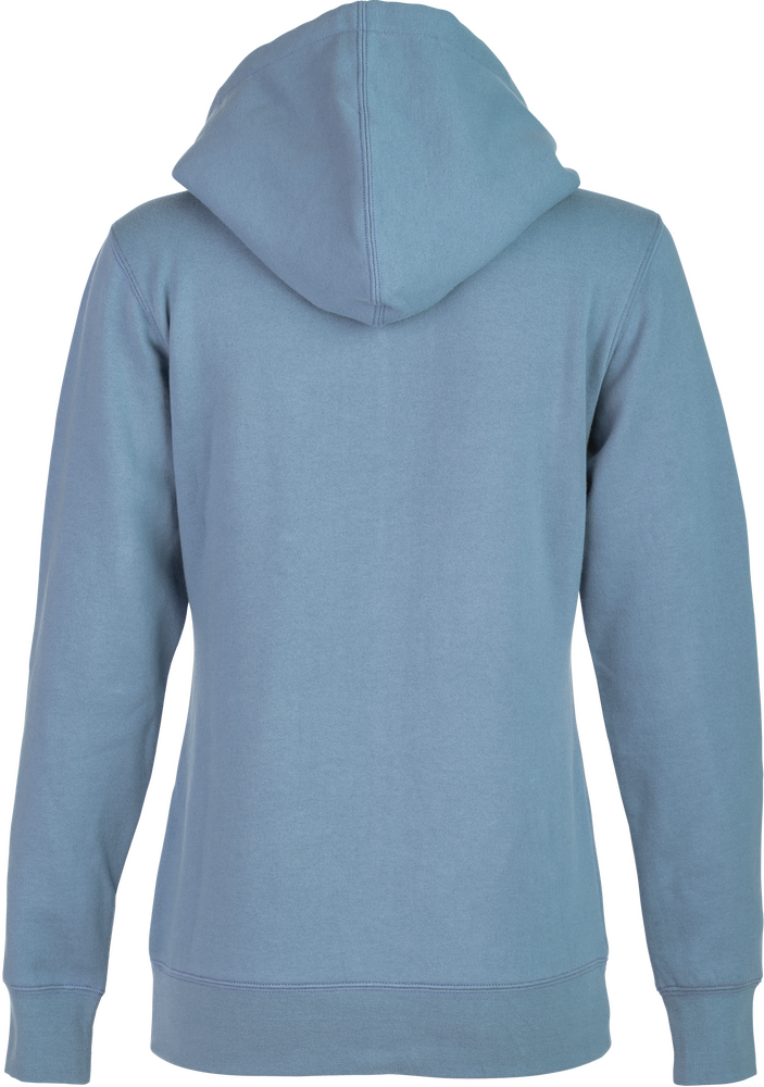 Fly Racing Women's FLY Corporate ZIP UP Light Blue MD