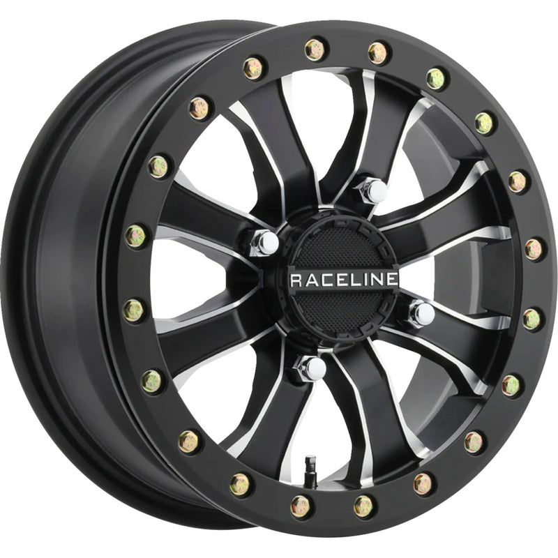 Raceline Wheels Black Mamba Wheel - A71MB-56056-51 For Kawasaki UTVs 2015-2023 | Arctic Cat Wildcat 2020-2023 | Textron Wildcat 2018-2019