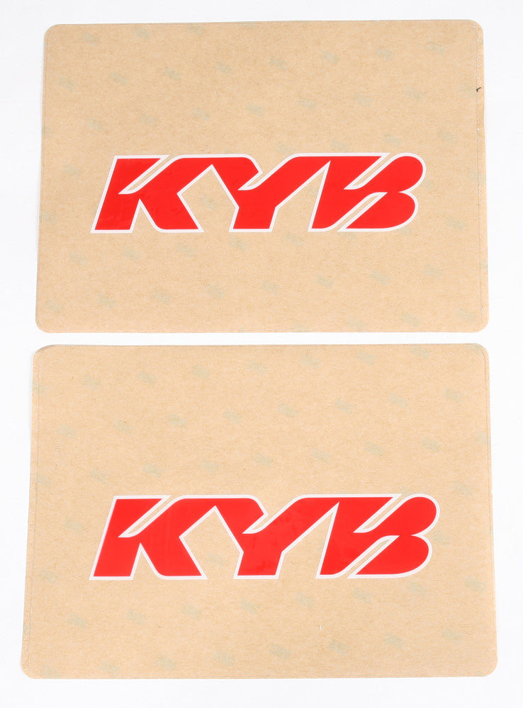 D'cor Visuals D-Cor Upper Fork Decal KYB RED - 40-80-123