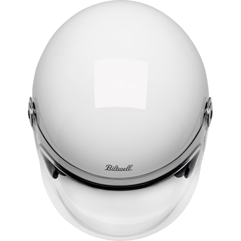 BILTWELL Tahoe™ Solid Helmet - Gloss White