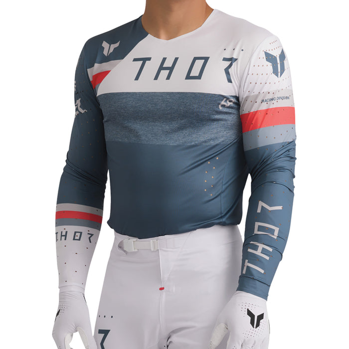 THOR Sportmode League Jersey Blue/White