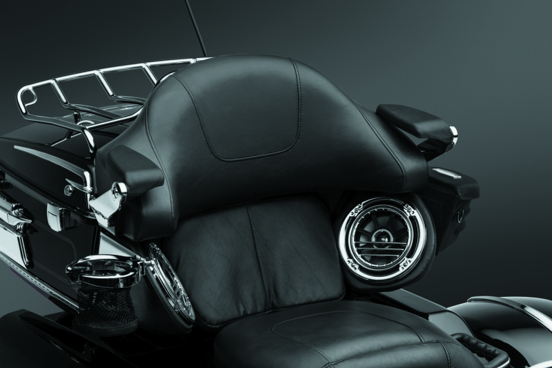 Kuryakyn 8958 Stealth Passenger Armrests 97-13 Touring Models Chrome - User 1
