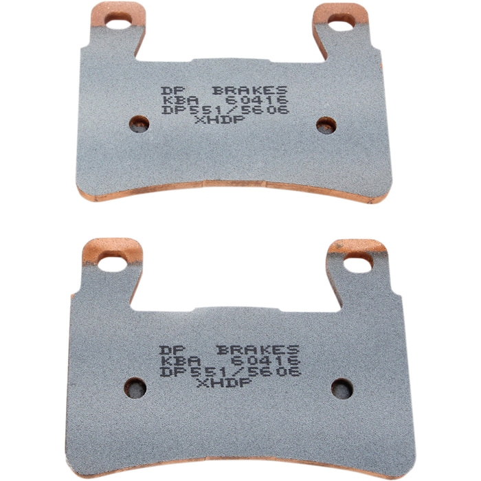 DP BRAKES 1721-2258 DP551 Sintered Metal Harley/Buell Brake Pads Sintered Brake Pads - DP551
