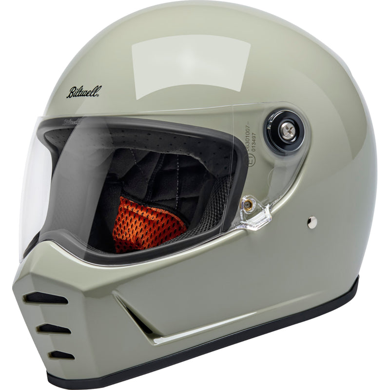 Biltwell Lane Splitter Helmet - Chalk