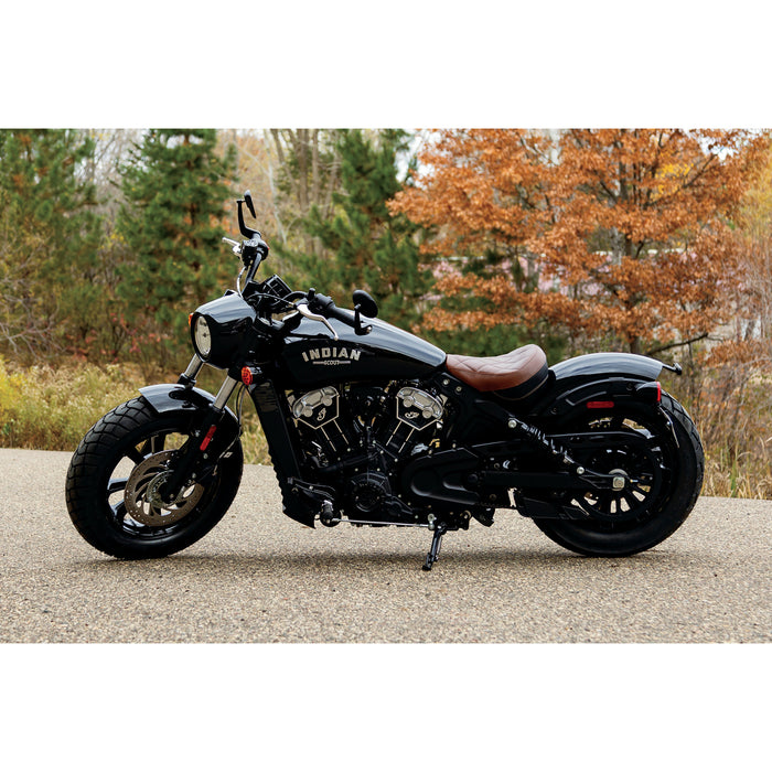 MUSTANG 0810-2128 76843 Solo Touring Seat Solo Seat - Brown - Scout '18-'24