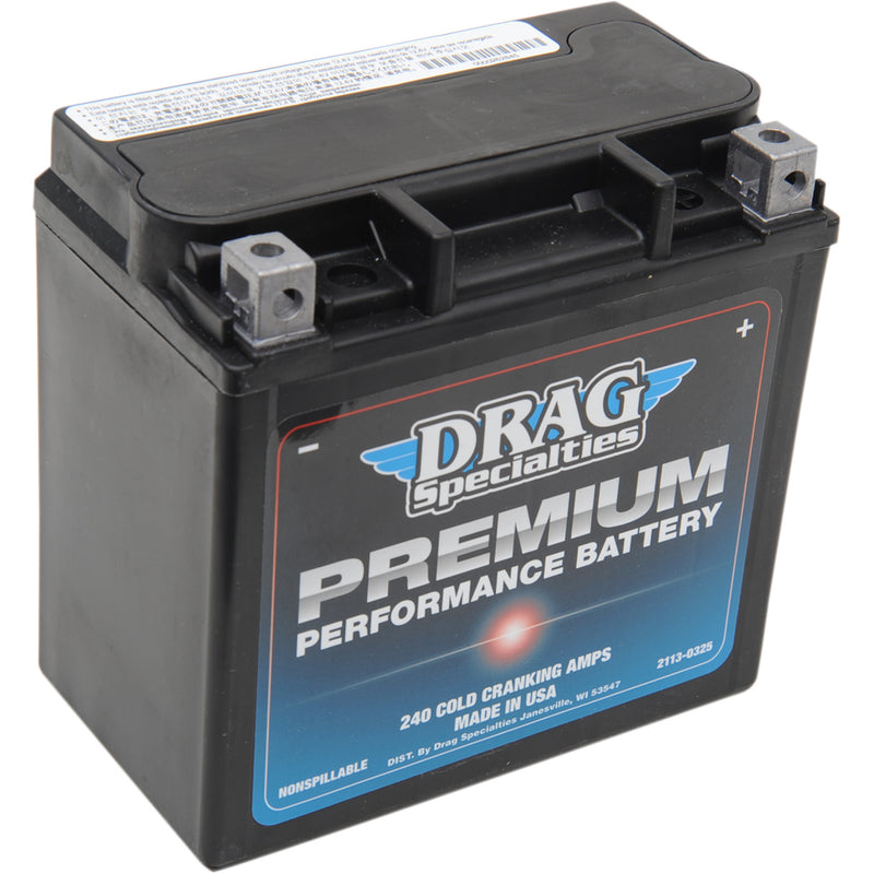 Drag Specialties GYZ Battery - 2113-0325 For Harley Sportster 2004-2025