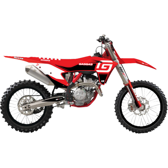 D'COR VISUALS 4302-7047 20-65-202 Complete Graphics Kit Graphi Kit - GasGas Racing