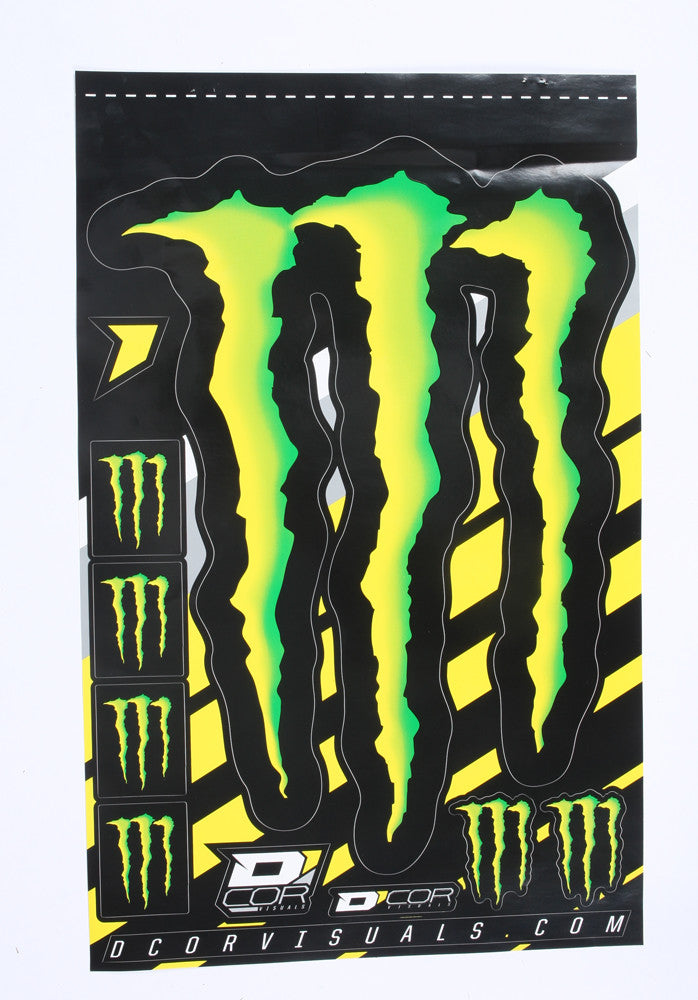 D'cor Visuals D-Cor Monster Claw Decal Sheet 4 MIL - 40-90-103