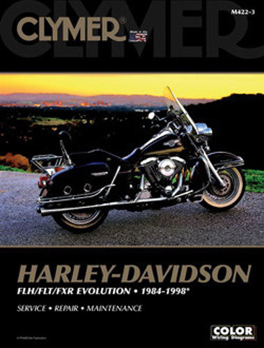 Clymer Repair Manual Harley FLT FXR - CM4223 For Harley Motorcycles 1984-1998
