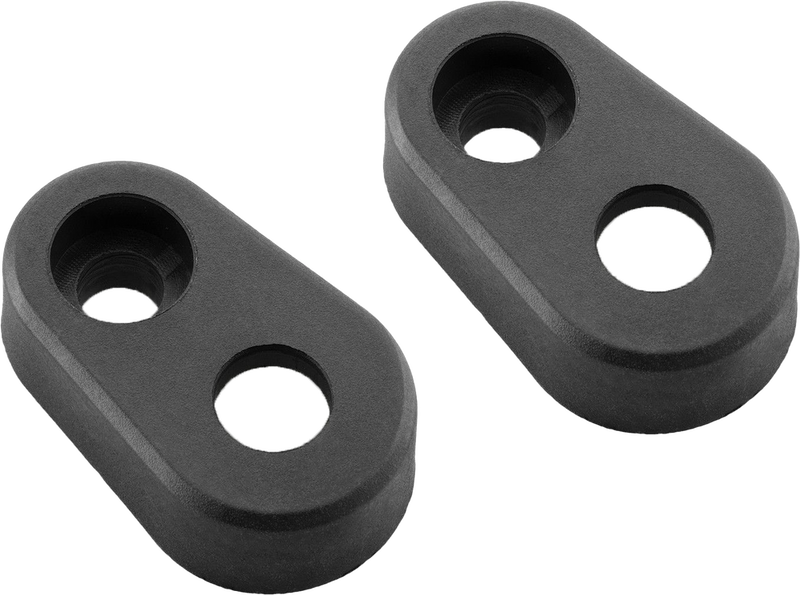 Rizoma Turn Signal Mounting Kit 2 PCS Black - FR231B For Ducati Motorcycles 2015-2023 | Triumph Street 2016