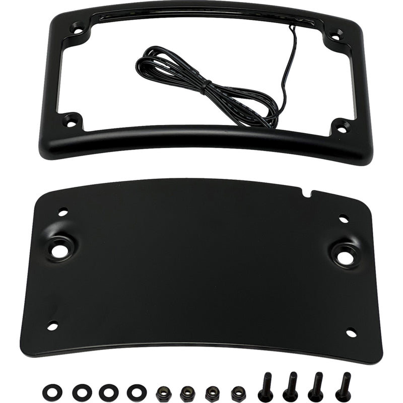 KODLIN USA 2030-2162 KUS20200 License Plate Kit - Universal - Black
