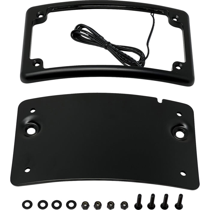 KODLIN USA 2030-2162 KUS20200 License Plate Kit - Universal - Black