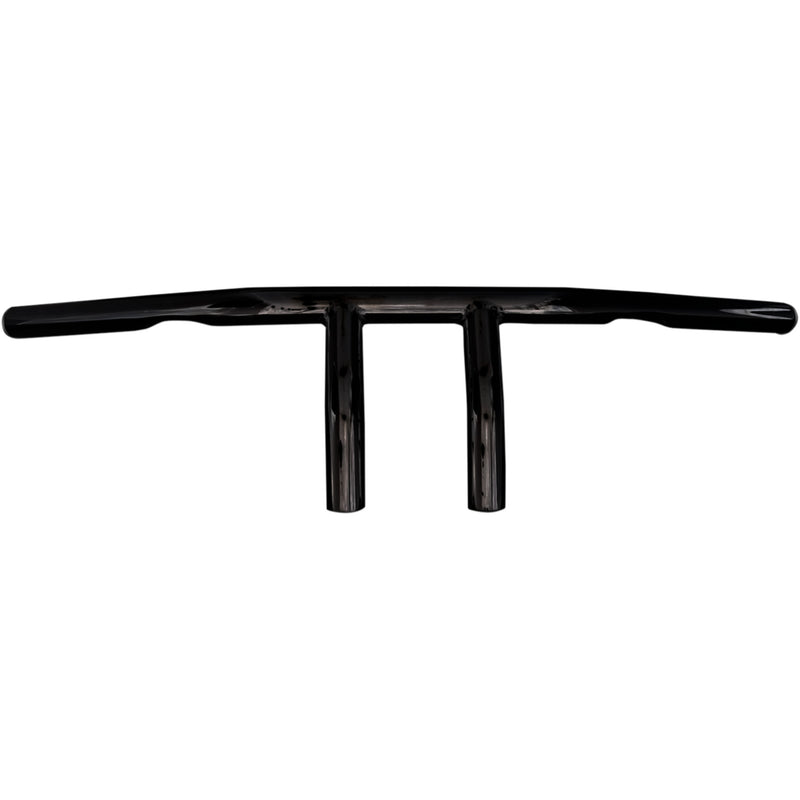 EMGO 0601-3310 07-93420B 1" T-Bar Handlebar Handlebar - T-Bar - 4" - Dimpled - Black