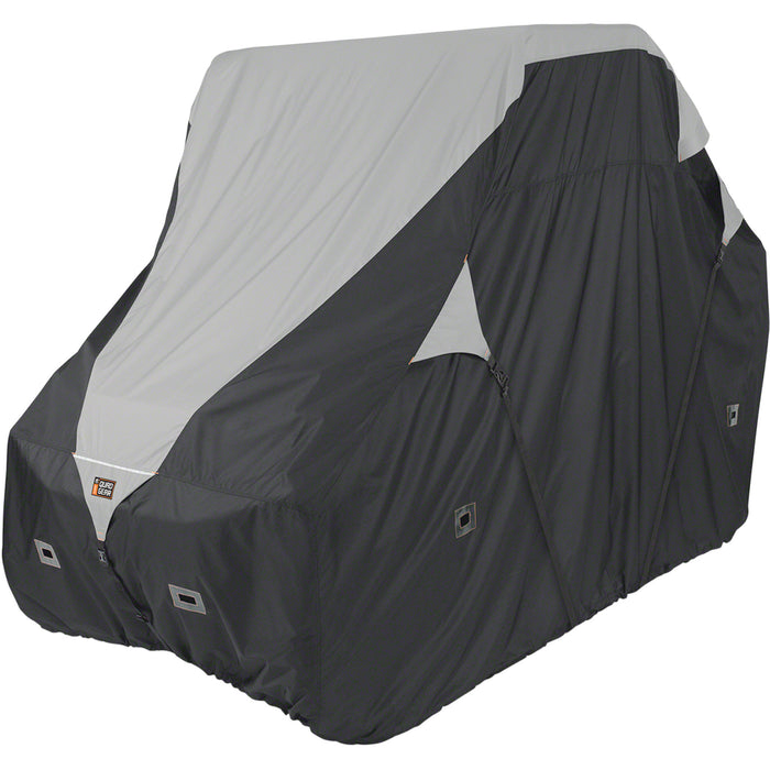 CLASSIC ACCESSORIES 4002-0086 18-064-043801-0 QuadGear UTV Deluxe Storage Cover UTV Deluxe Cover - Black/Gray - Large