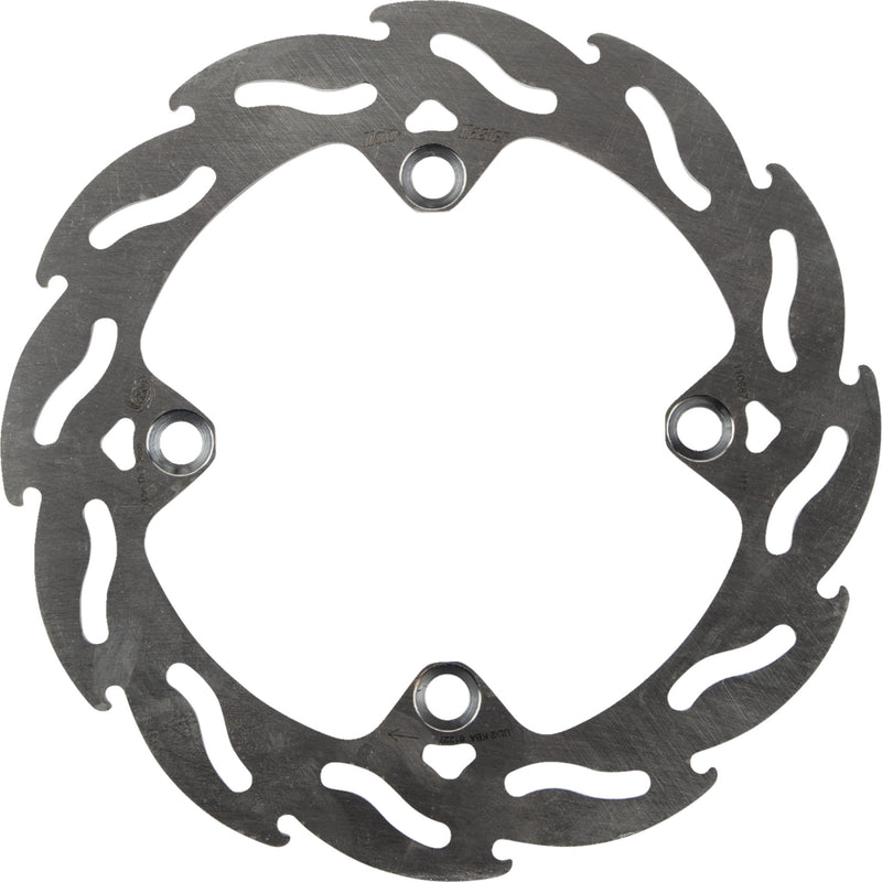 Moto-Master Flame Brake Rotor - 110667-PU For Sherco Dirt Bikes 2012-2024 | SWM SuperDual 2018-2019