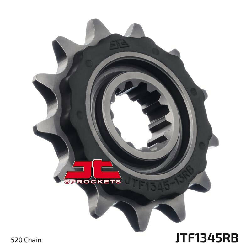 JT Sprockets Front CS Sprocket W Rubber 13T-520 - JTF1345.13RB Honda CRF 450 2019-2020