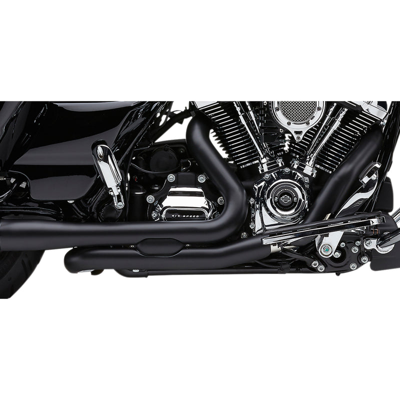 Cobra Pro Chamber 2-Into-2 Header System - 6255RB For Harley Touring 2017-2023