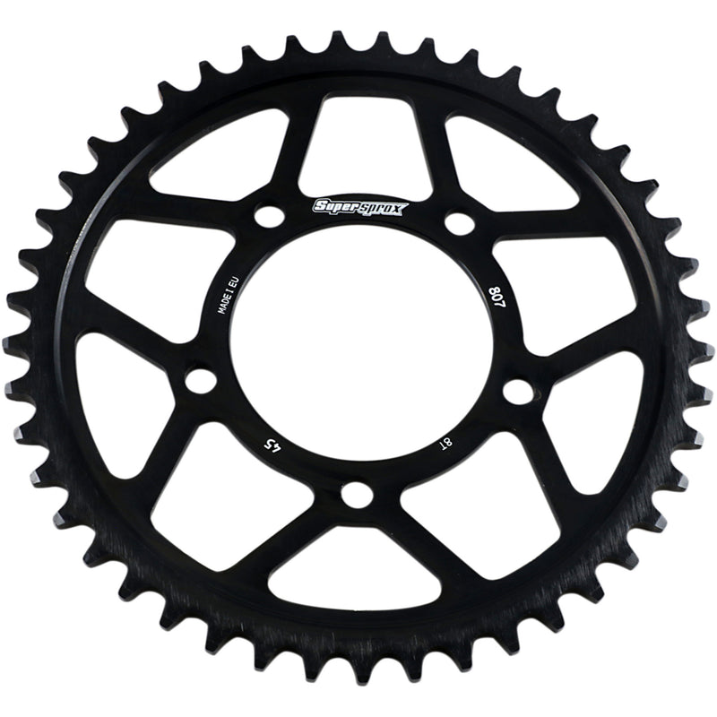 Supersprox Edge Sprocket - RFA-807-45-BLK Suzuki 650 / 650S / 650F 1999-2009