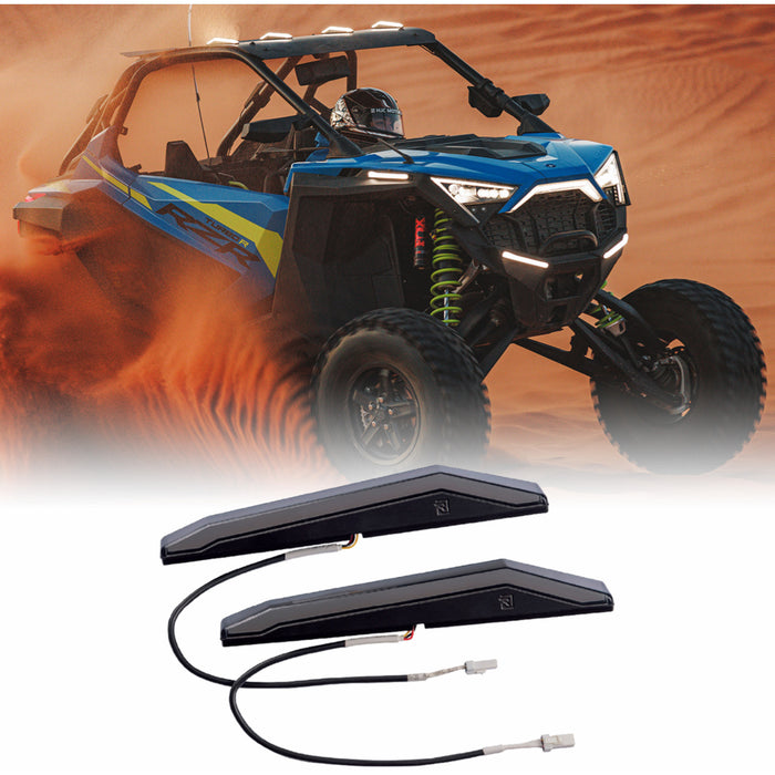 RAVEK 2020-2248 64-505S Running Lights Apex Lights™ - Running - White - RZR Turbo R