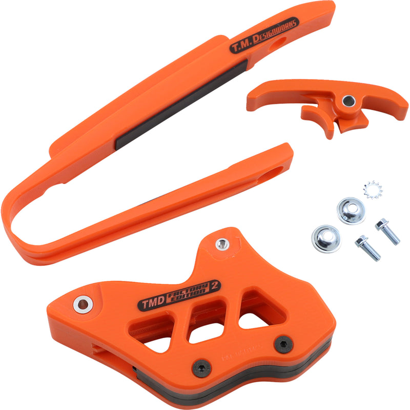 T.m. Designworks Chain Guide And Slider Kit - KTM-225-OR For KTM Dirt Bikes 2011-2016 | Husaberg Dirt Bikes 2013-2014