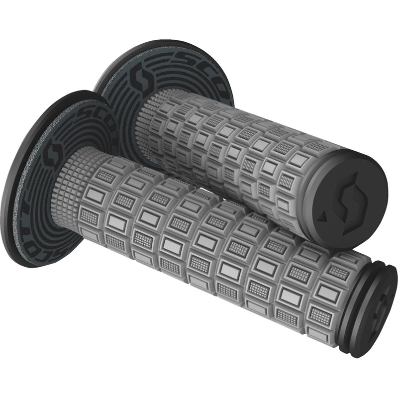 SCOTT 0630-3013 269305-1019 Mellow + Donut Grips Grips - Mellow - Gray/Black