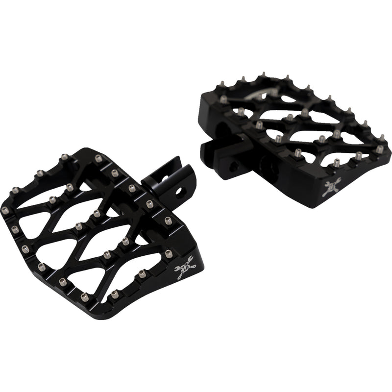 Burly Brand MX Floorboards - B13-1019B For Harley Softail 2018-2025
