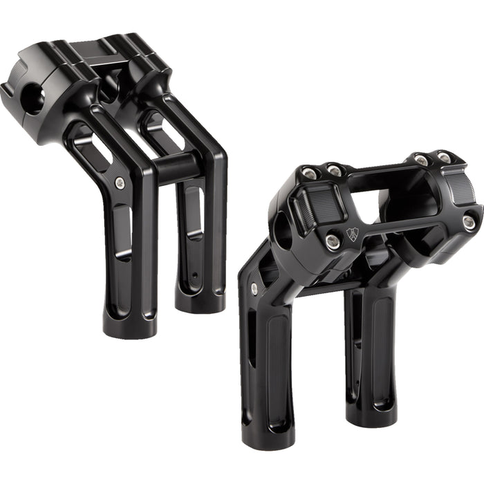 ARLEN NESS 0602-1655 520-066 Wayback Risers 7" - softail - black