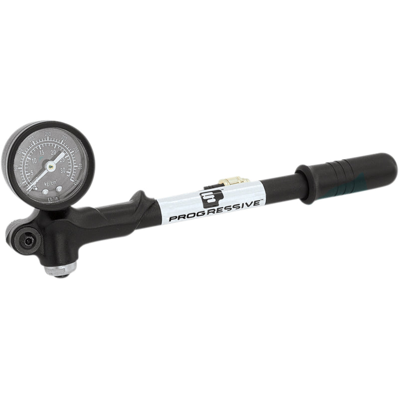 PROGRESSIVE SUSPENSION GP3-300 GP3-300 Gauge-Mounted Pump - Air Shocks/Forks - Mini - 0-300 psi