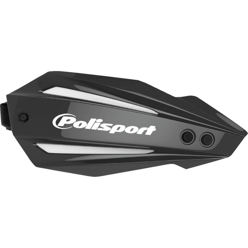 POLISPORT 0635-2015 8308600001 Bullit Full Wrap-Around Handguards black