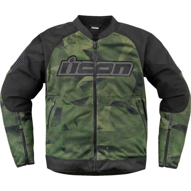 ICON Overlord3 Mesh™ Camo Jacket Green