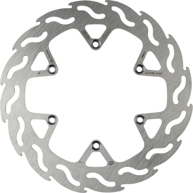 Moto-Master Flame Brake Rotor - 110600-PU For Beta Dirt Bikes 2013-2024 | Gas Gas 450F 2023-2024 | Husqvarna 450 Rally 2016-2020
