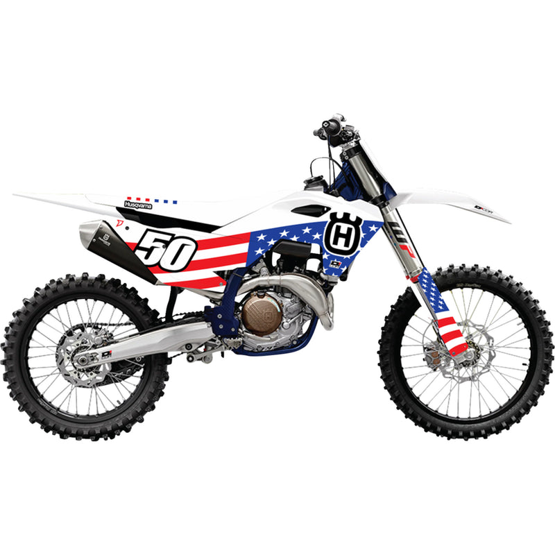 D'cor Visuals Graphic Kit - 20-70-201 Husqvarna Dirt Bikes 2025-2026