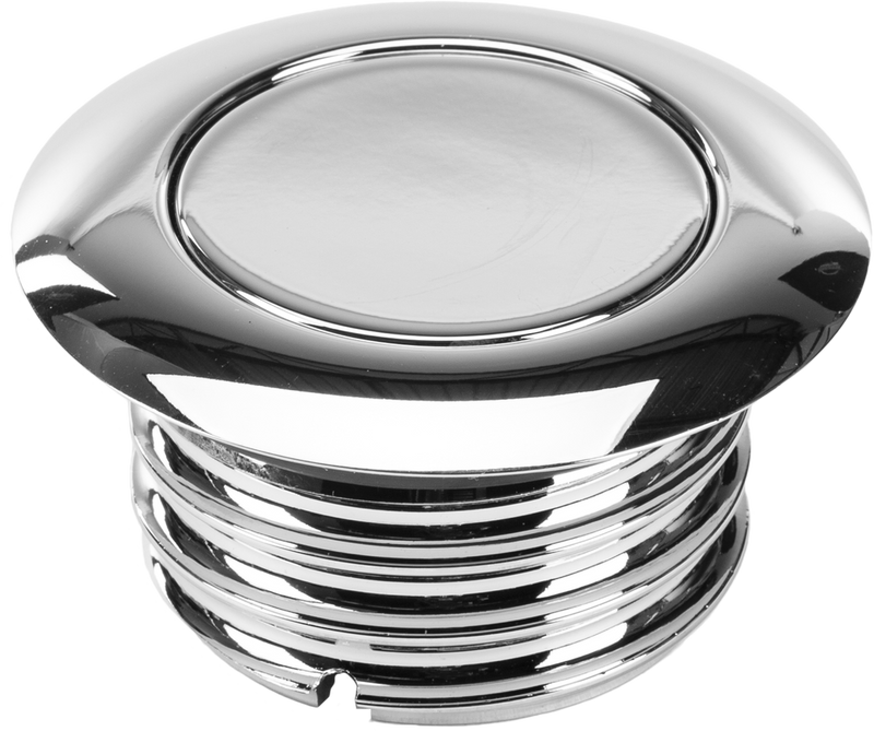 Harddrive POP-UP CAP Vented RH ` Chrome - 012305 For Harley Motorcycles 1982-1991